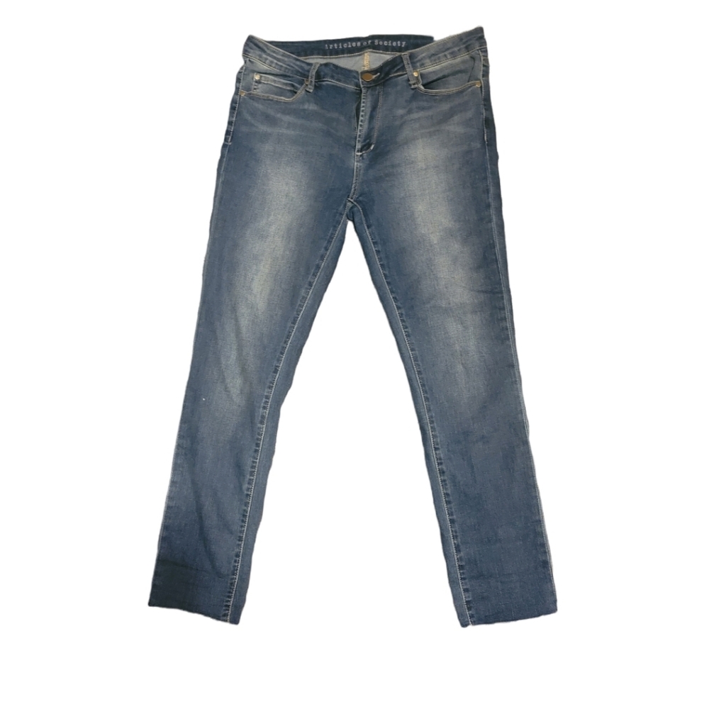 Articles of Society Raw Edge Skinny Jeans Size 30